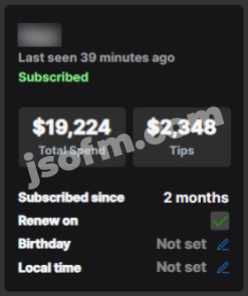 $19k from 1 fan